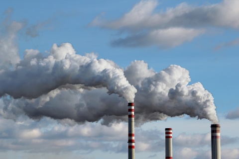 smoke stack pollution