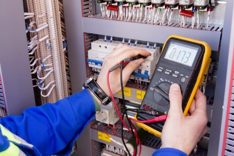 electrician at work