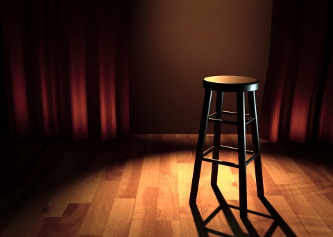 stool on stage