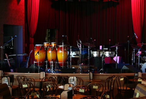 jazz club stage